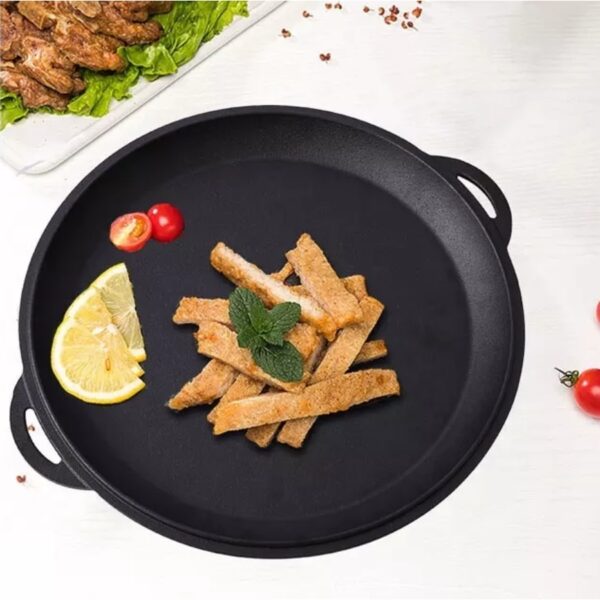 3u1 lonac/kotao od lijevanog željeza 37 cm - Slika 4