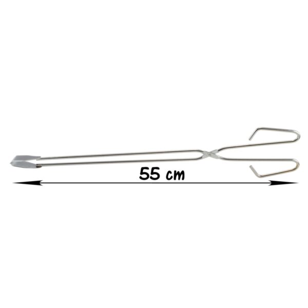 INOX HVATALJKE ZA ROŠTILJ 55cm