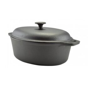 Ovalna posuda od lijevanog željeza - gus 32cm - 6.2 L