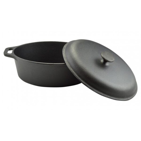 Ovalna posuda od lijevanog željeza - gus 32cm - 6.2 L - Slika 2