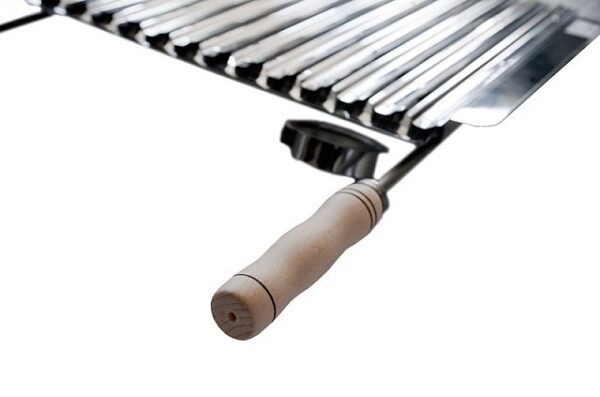 Roštilj užlijebljeni roštilj s ručkama - INOX - Slika 2